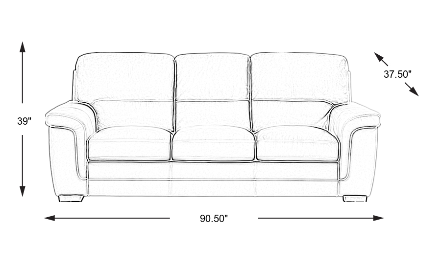 Dimension Image. Please refer to the Dimension Tab on this page for dimension details.