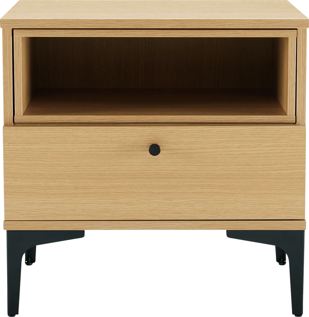 Ashcraft Brown Nightstand - Thumbnail - Image 3