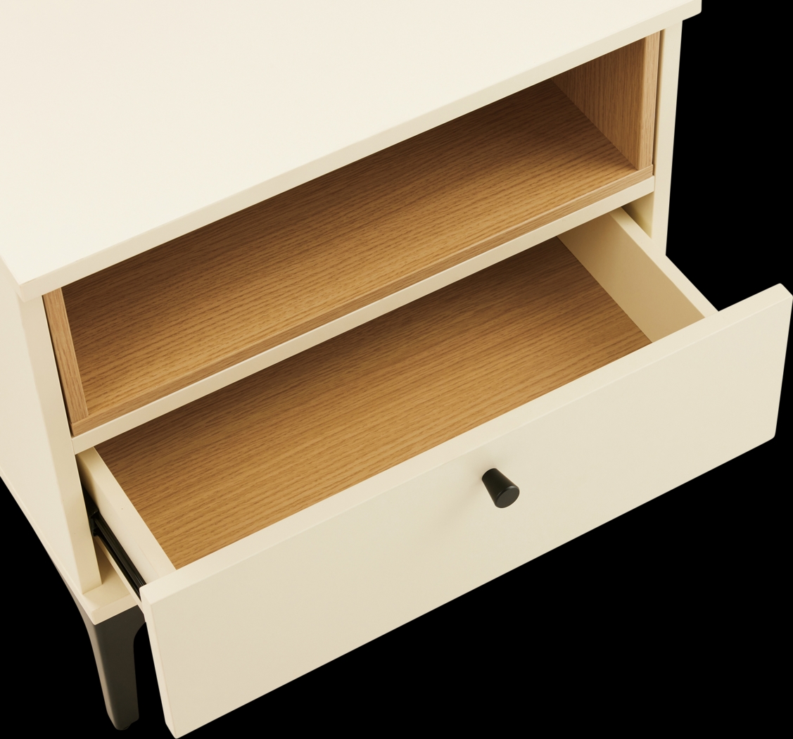 Ashcraft Cream Nightstand - Thumbnail - Image 6