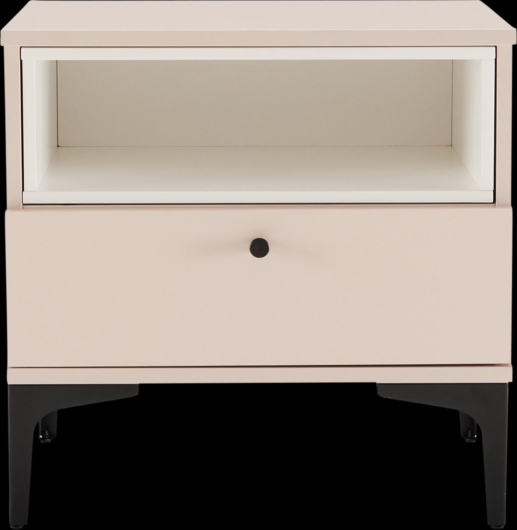 Ashcraft Pink Nightstand - Thumbnail - Image 3