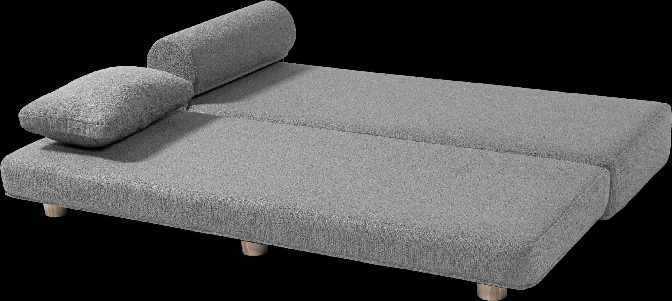 Ashebank Dark Gray Fold-Out Queen Daybed - Thumbnail - Image 6