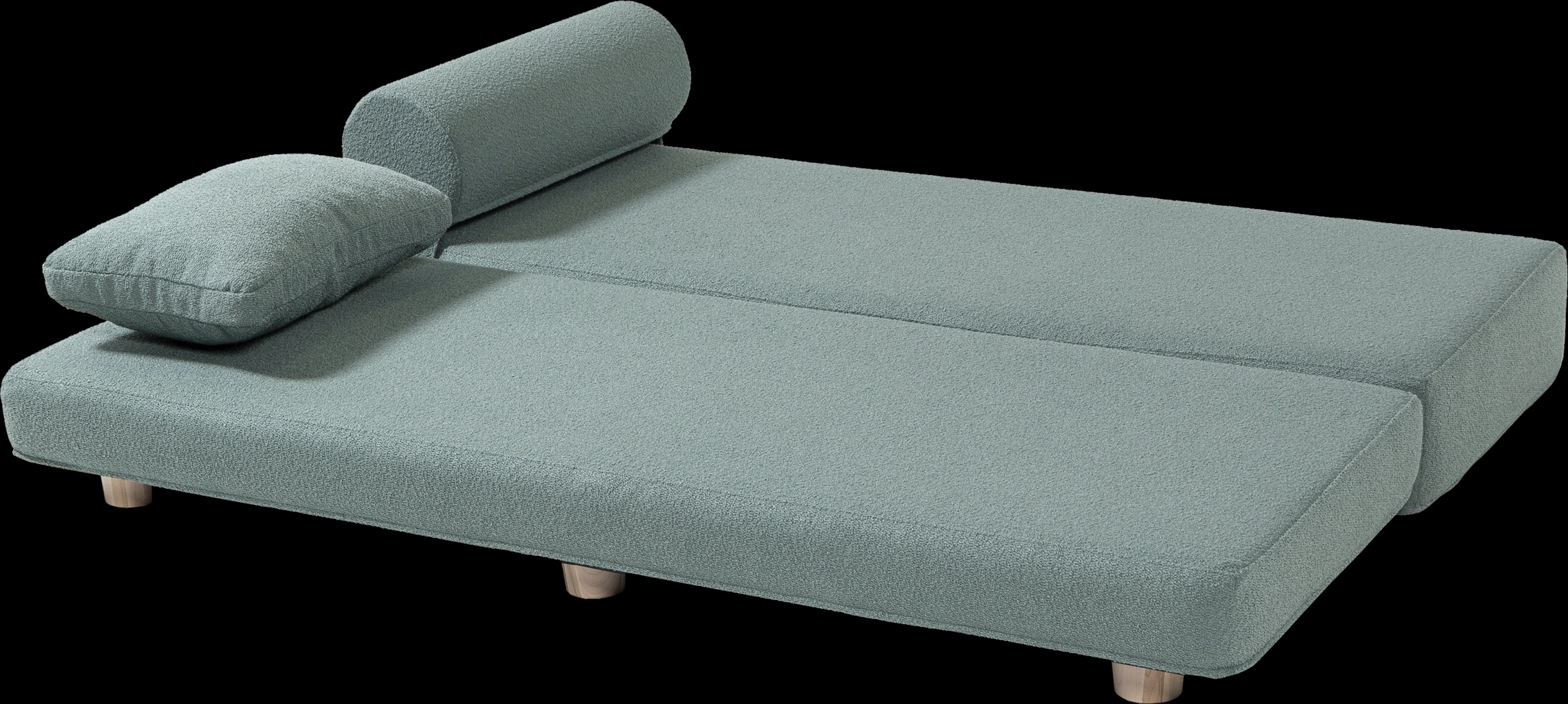 Ashebank Green Fold-Out Queen Daybed - Thumbnail - Image 6