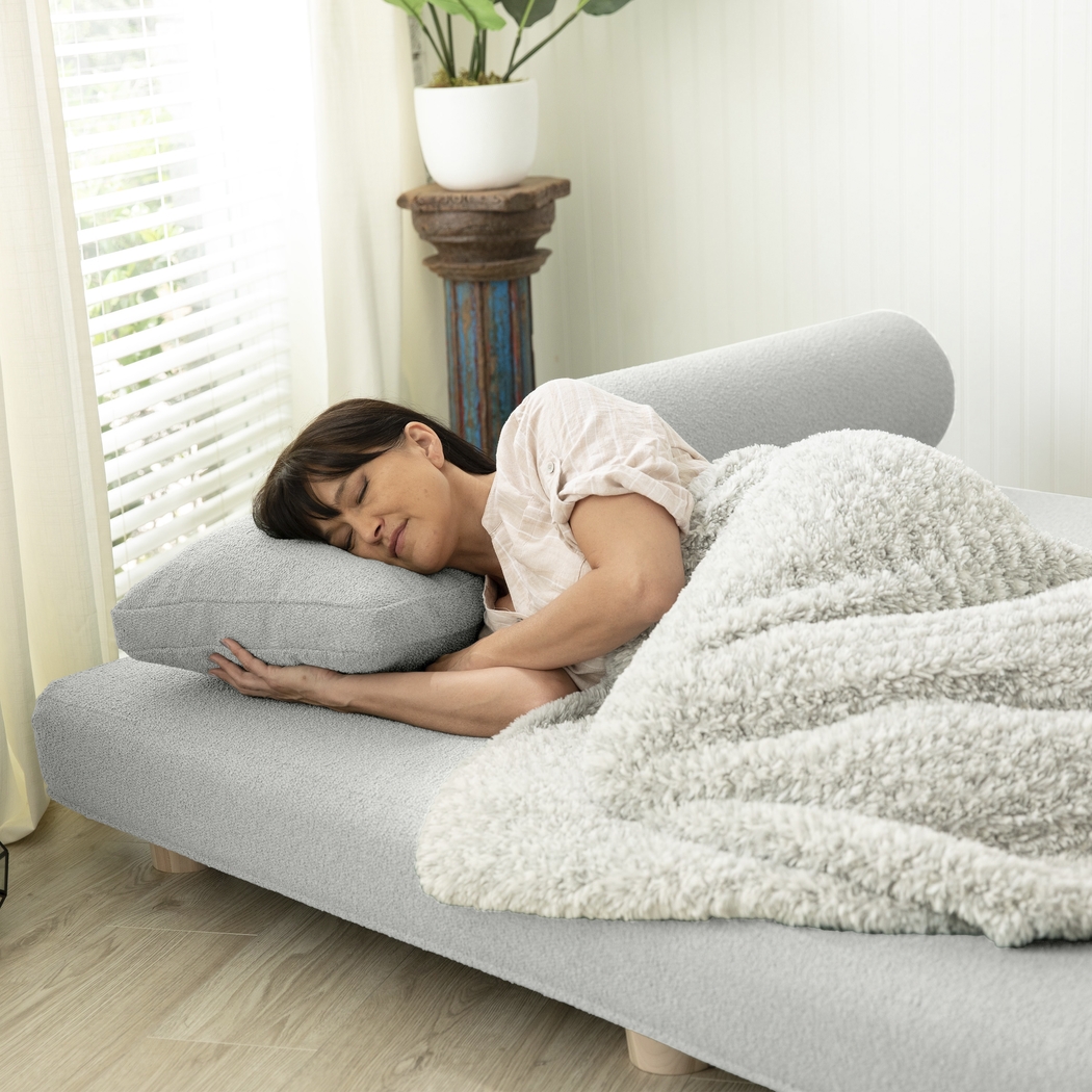 Ashebank Silver Fold-Out Queen Daybed - Thumbnail - Image 5