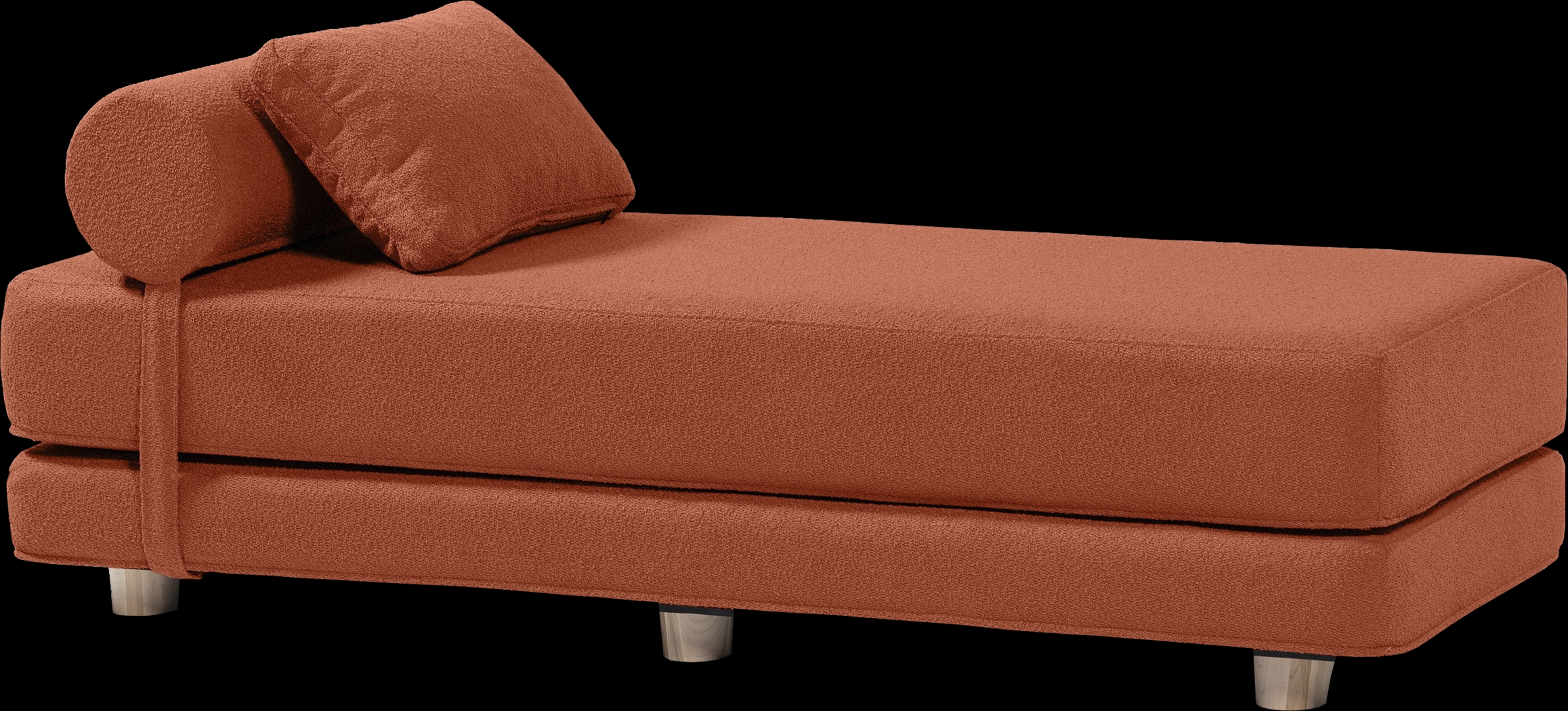 Ashebank Terracotta Fold-Out Queen Daybed - Thumbnail - Image 1