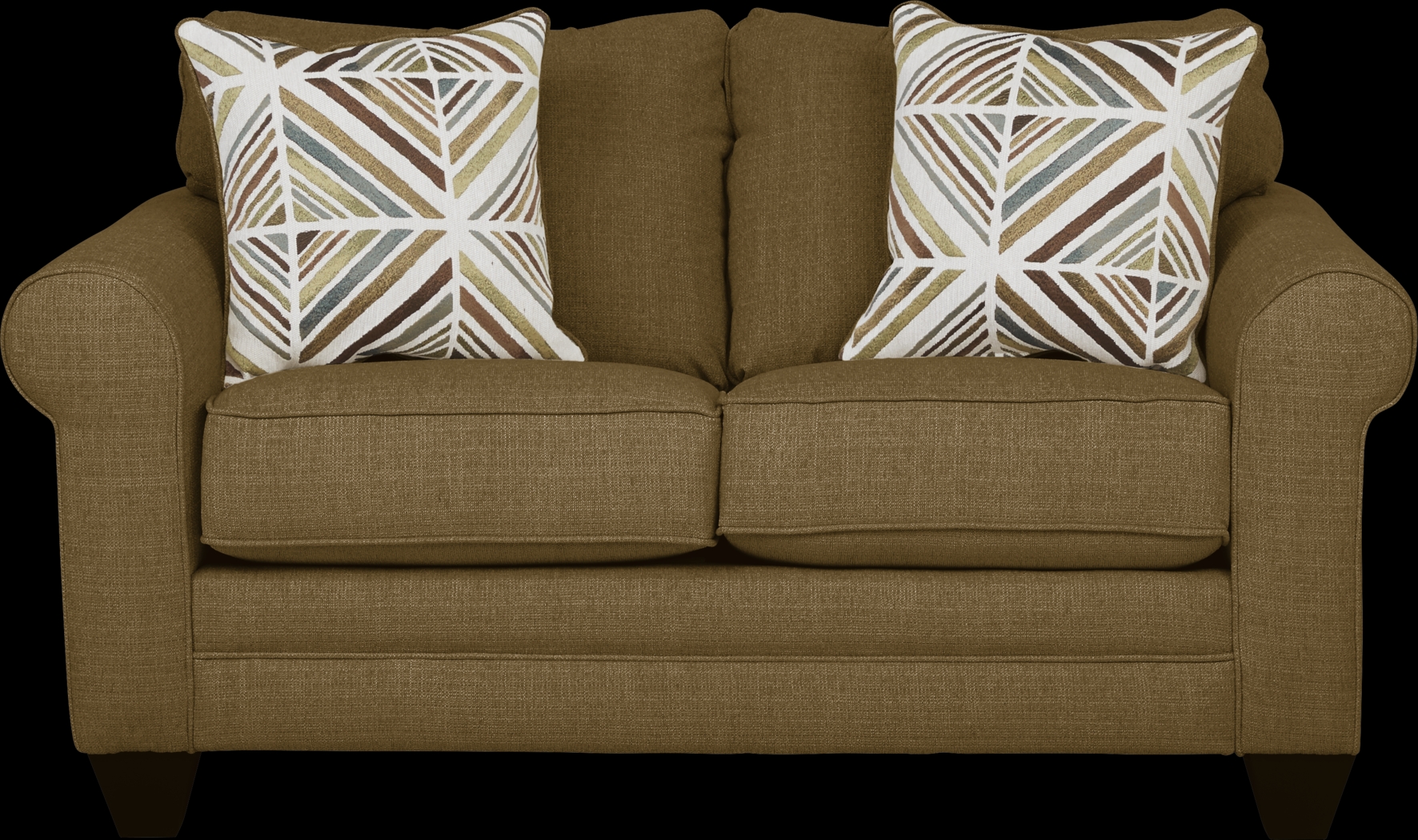 Ashebelle Brown Loveseat - Thumbnail - Image 1