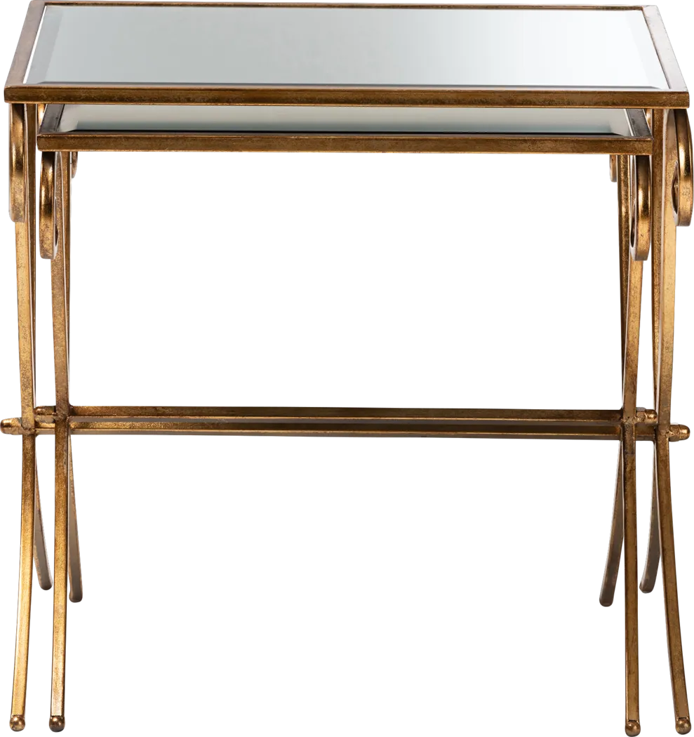 Ashen Gold Nesting Tables - Thumbnail - Image 4