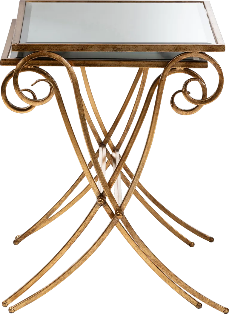 Ashen Gold Nesting Tables - Thumbnail - Image 5