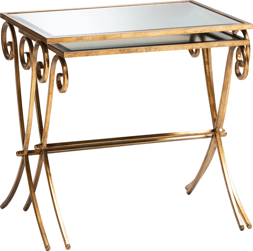 Ashen Gold Nesting Tables - Thumbnail - Image 1