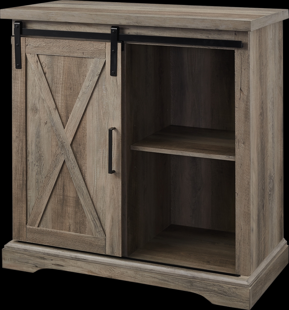 Ashentree Gray Accent Cabinet - Thumbnail - Image 4