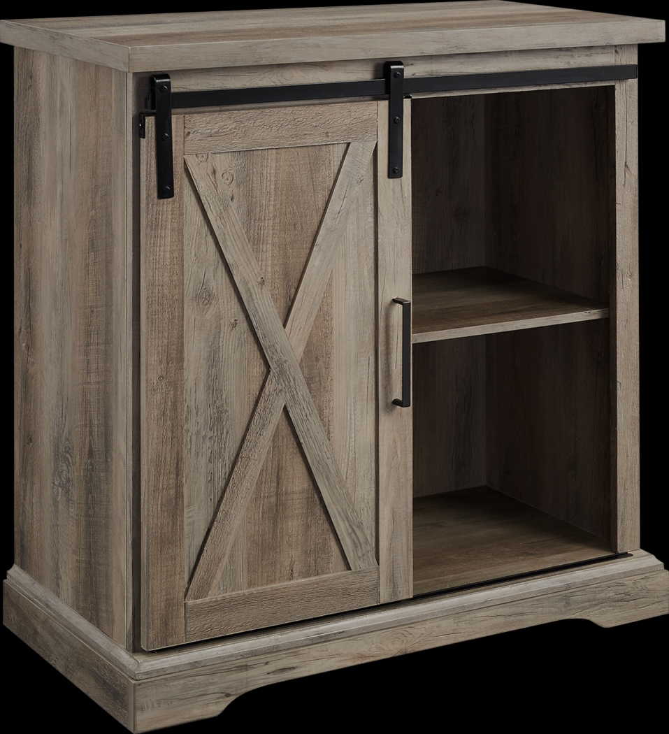 Ashentree Gray Accent Cabinet - Thumbnail - Image 1