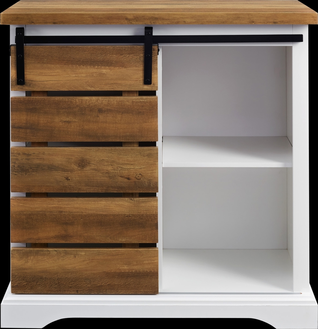 Ashentree White Accent Cabinet - Thumbnail - Image 2