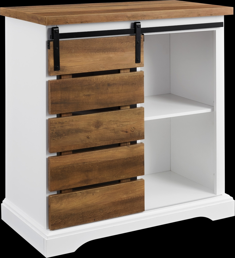 Ashentree White Accent Cabinet - Thumbnail - Image 1