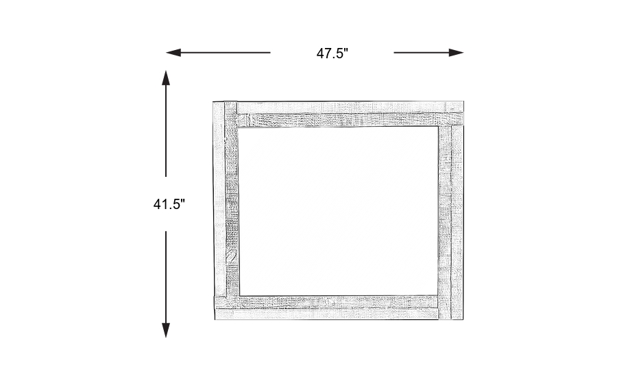 Dimension Image. Please refer to the Dimension Tab on this page for dimension details.