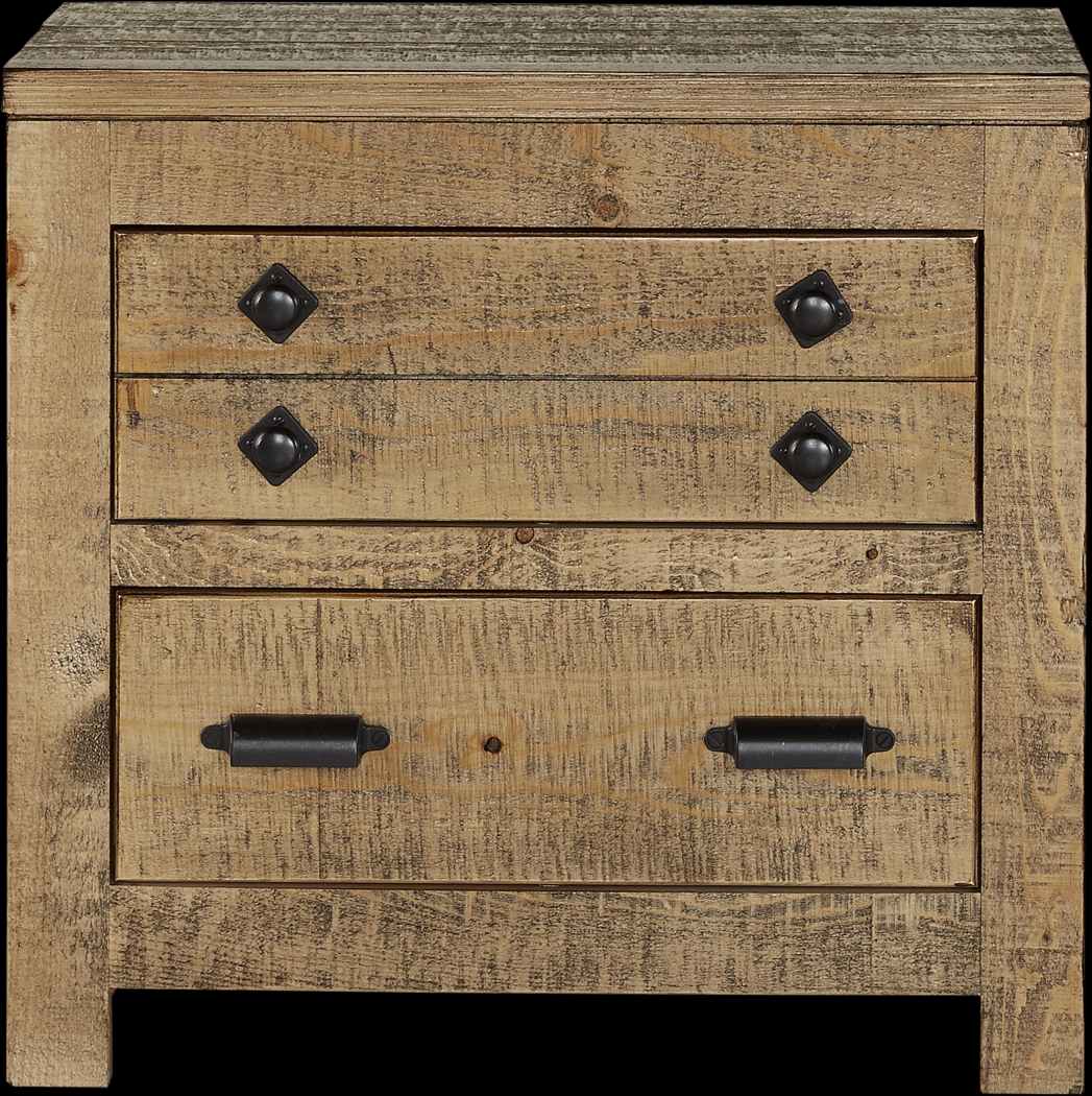 Asher Driftwood 6 Pc Queen Bedroom - Thumbnail - Image 4