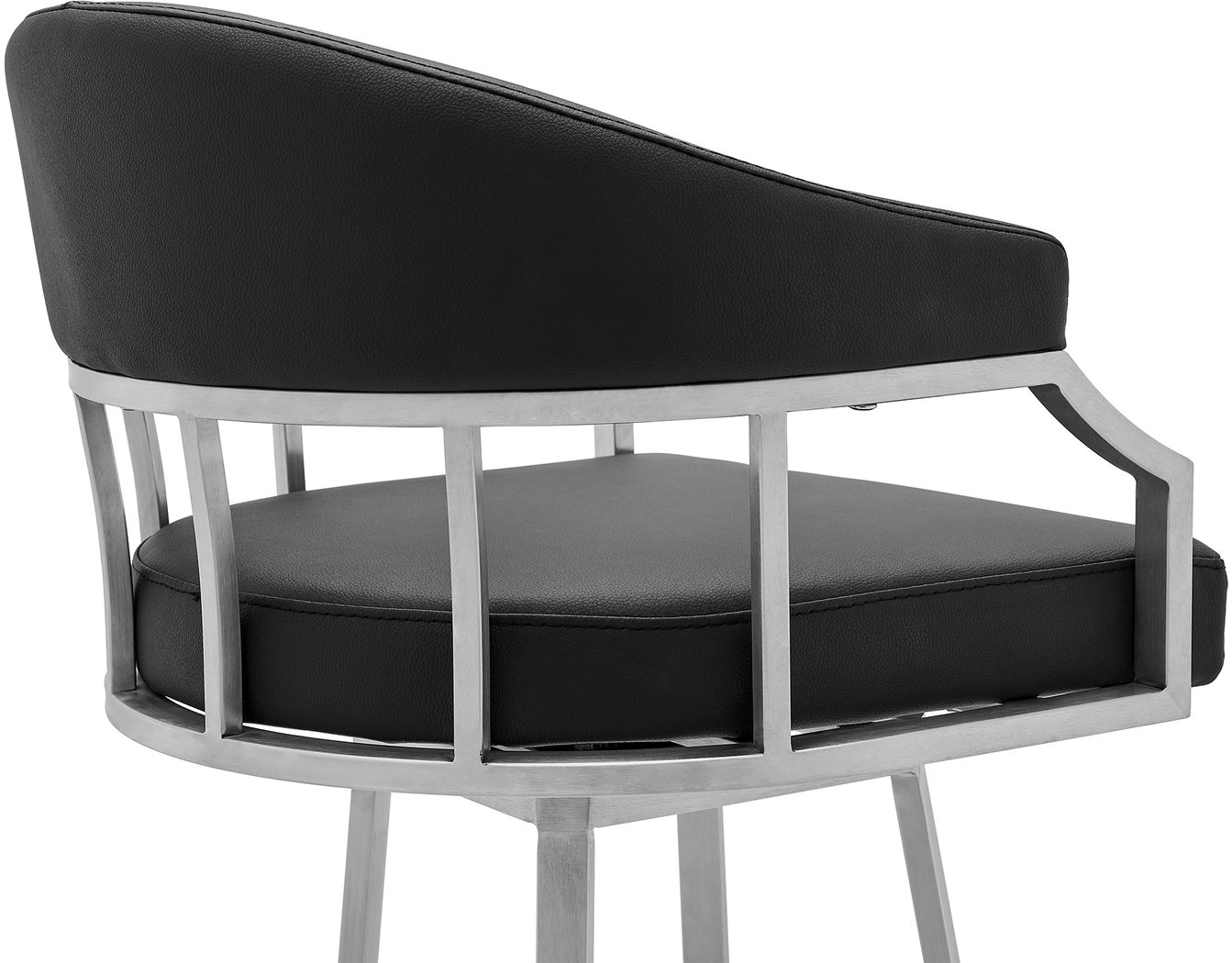 Asherlee Black Barstool - Thumbnail - Image 5