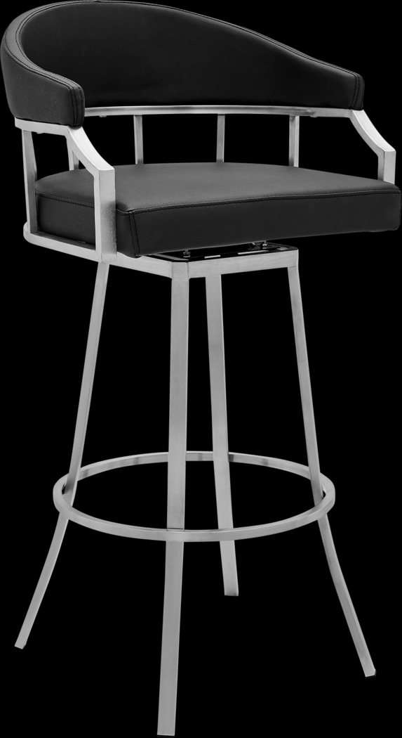 Asherlee Black Counter Height Stool - Thumbnail - Image 1