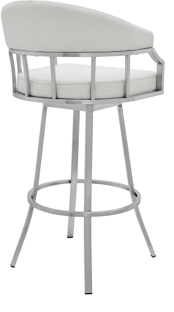 Asherlee White Barstool - Thumbnail - Image 3