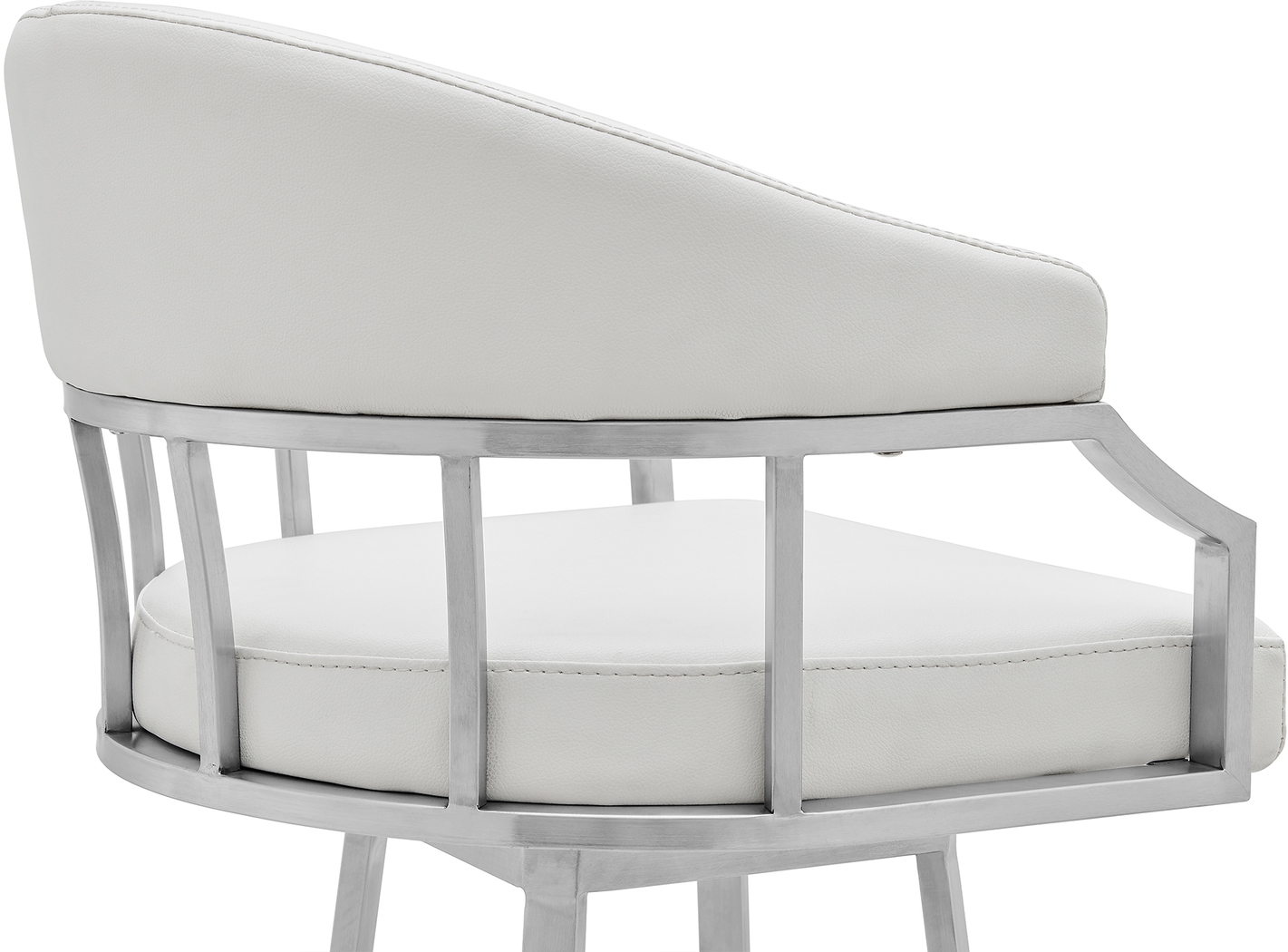 Asherlee White Barstool - Thumbnail - Image 5