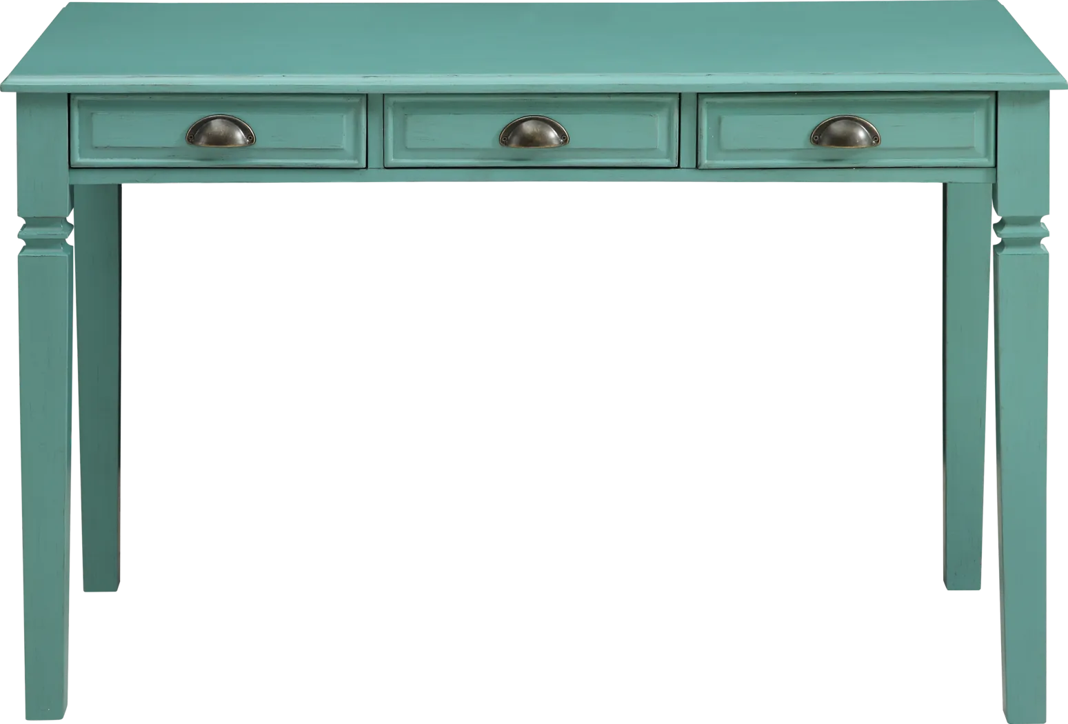 Asherton Teal Desk - Thumbnail - Image 2