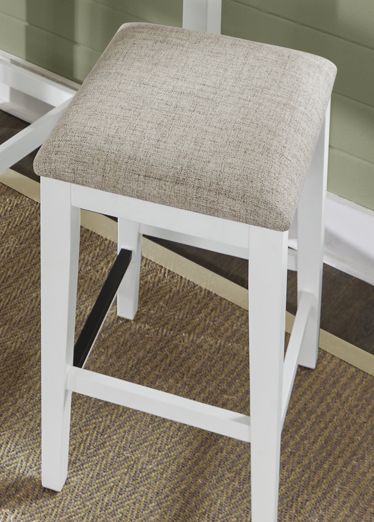 Asheville Heights White 3 Pc Counter Height Dining Room - Thumbnail - Image 10