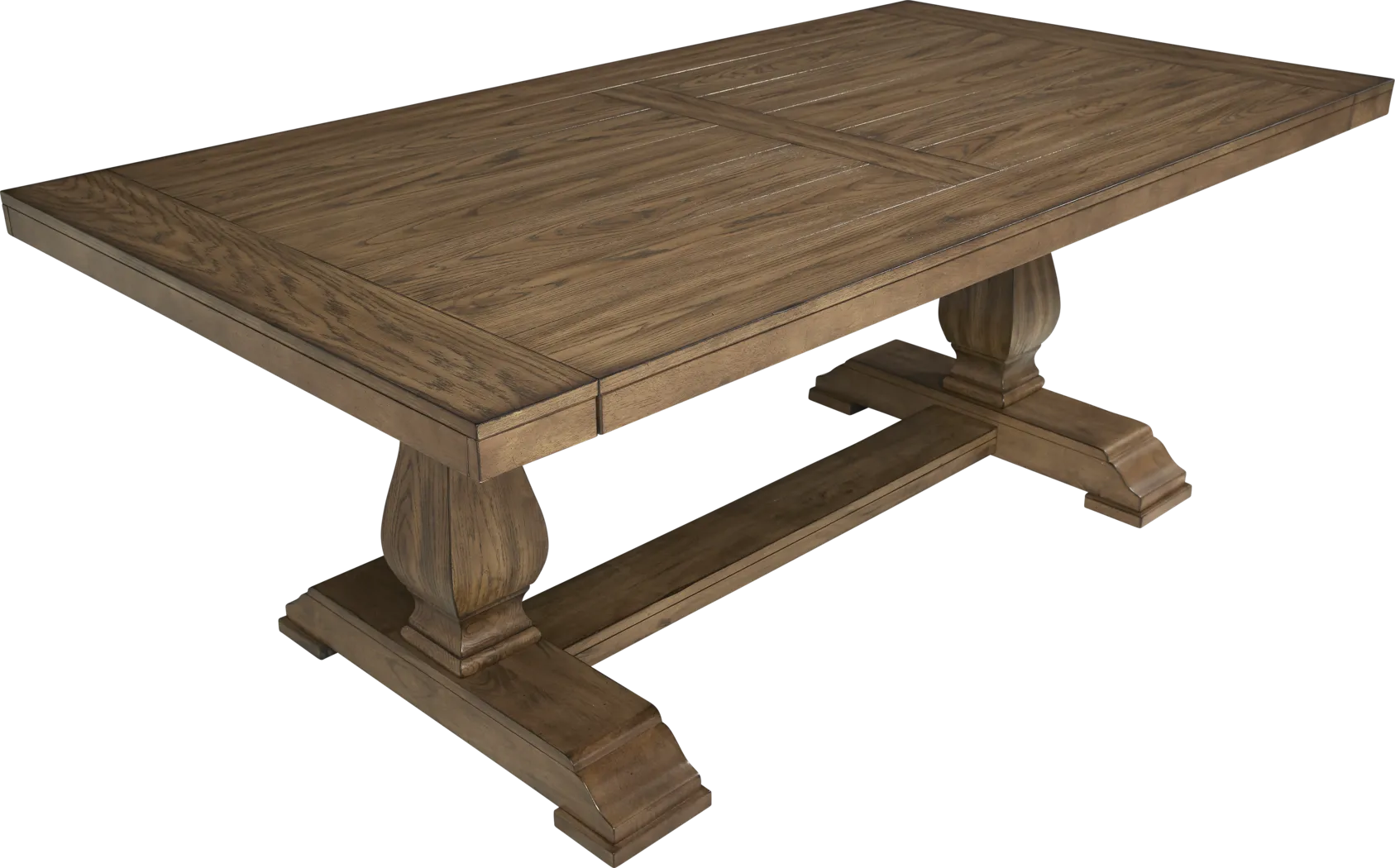 Asheville Oak Rectangle Dining Table - Thumbnail - Image 3