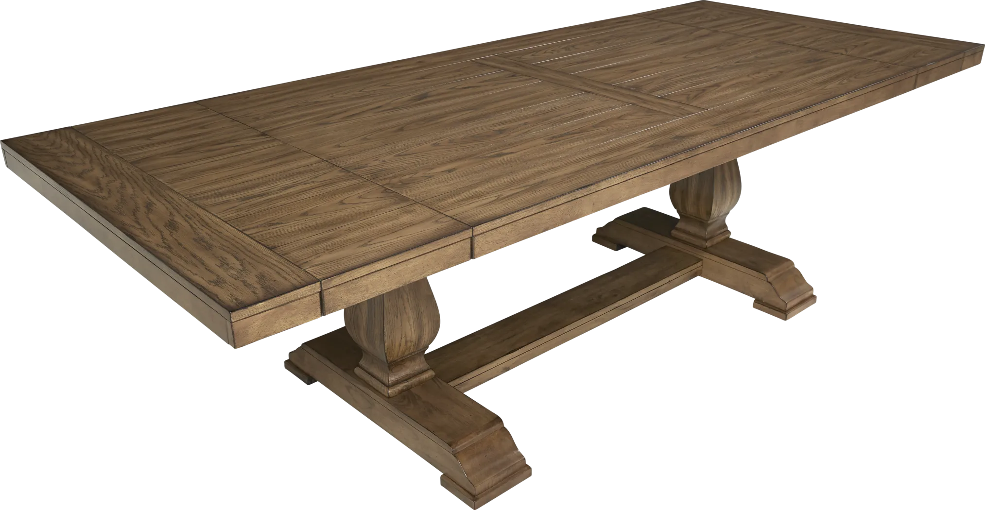 Asheville Oak Rectangle Dining Table - Thumbnail - Image 4