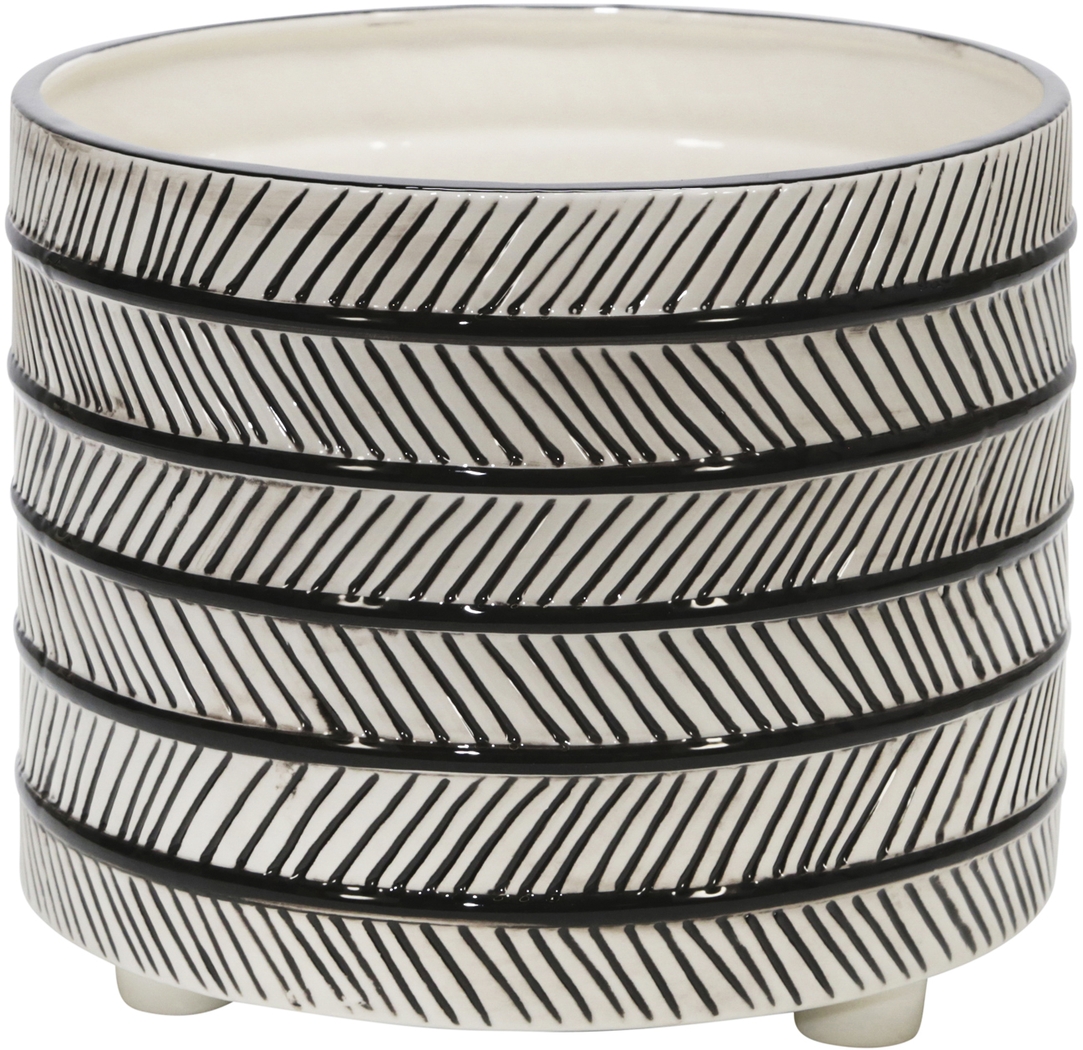 Asheworth Gray Planter, Set of 2 - Thumbnail - Image 2