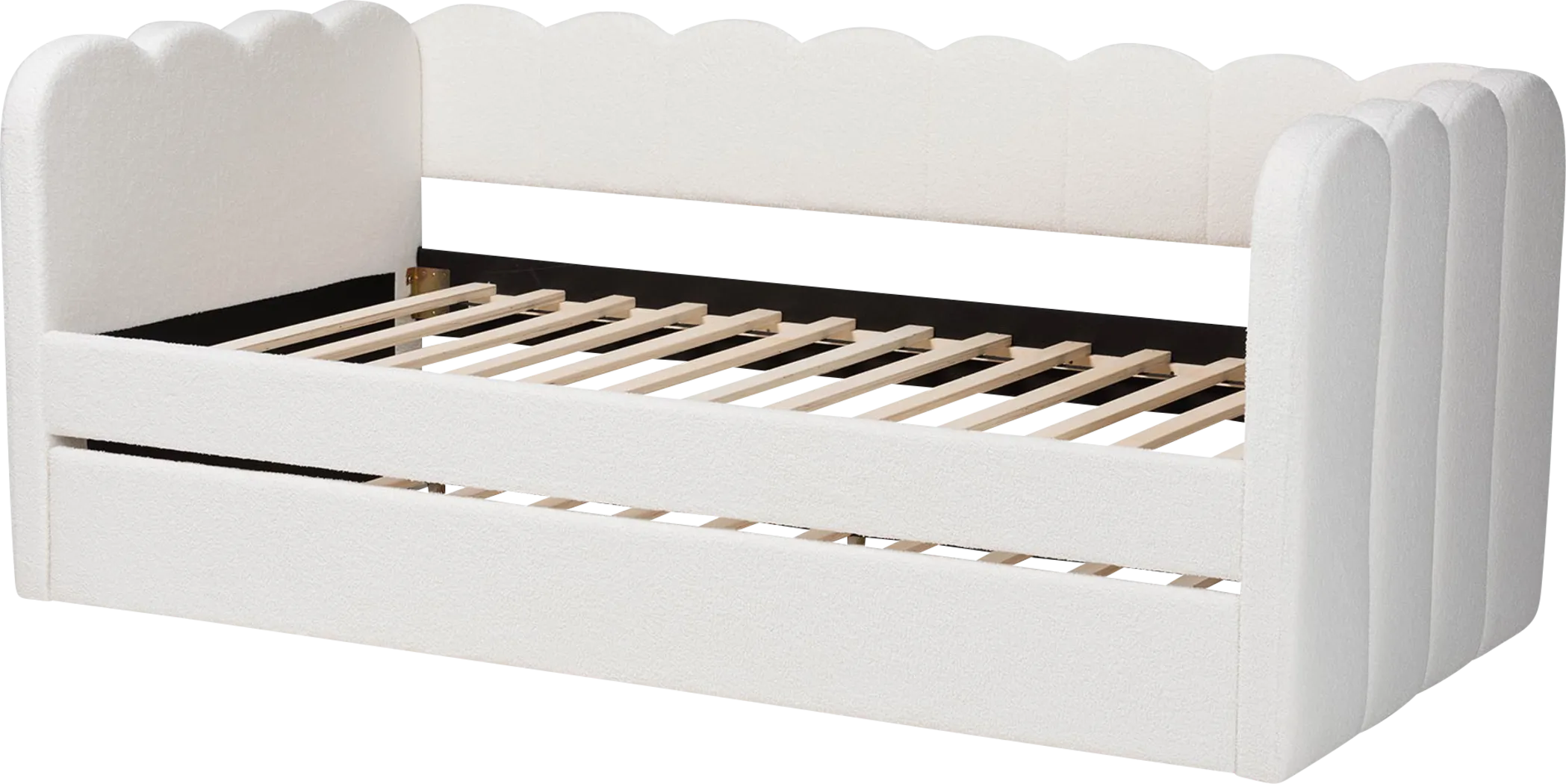Ashia Cream Daybed with Trundle - Thumbnail - Image 9