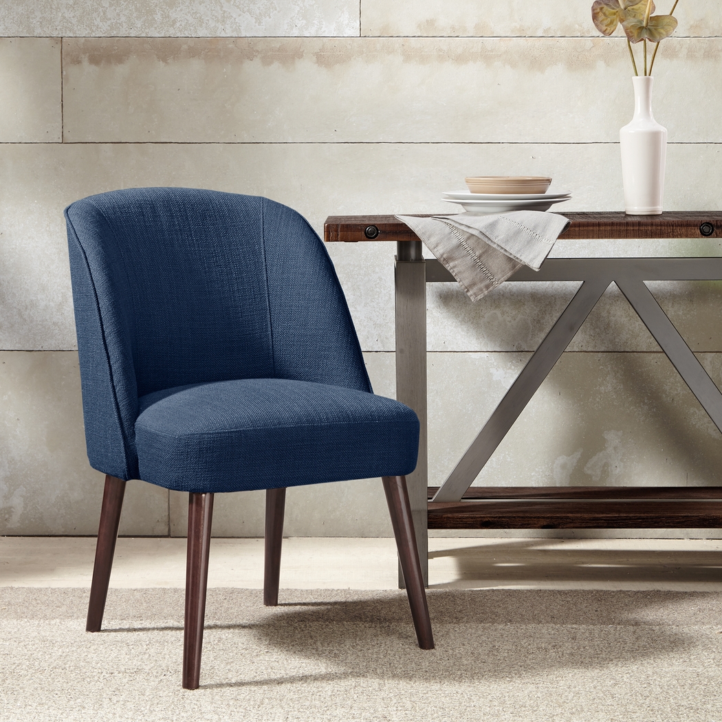 Ashkirk Blue Dining Chair - Thumbnail - Image 5