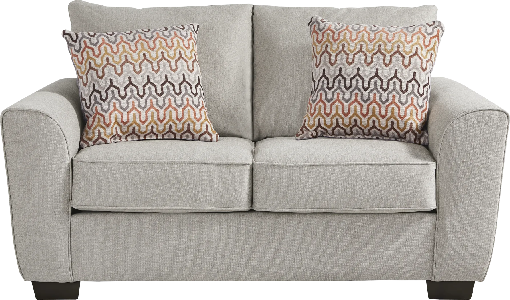 Ashland Gray Loveseat - Thumbnail - Image 1