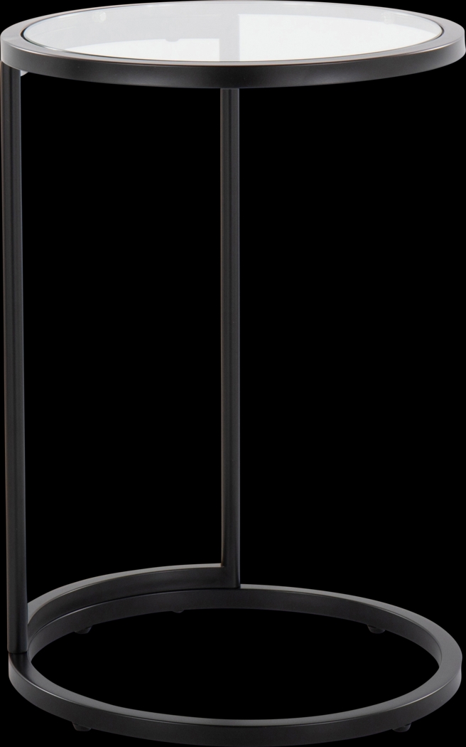 Ashlight Black End Table - Thumbnail - Image 1