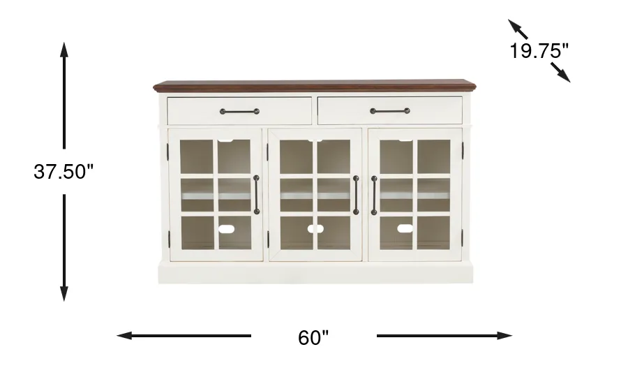 Dimension Image. Please refer to the Dimension Tab on this page for dimension details.