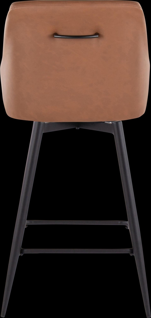 Ashlynd I Camel Swivel Counter Height Stool, Set of 2 - Thumbnail - Image 7