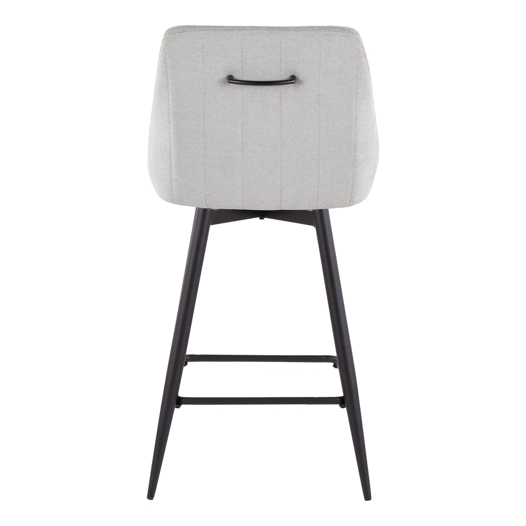 Ashlynd I Gray Swivel Counter Height Stool, Set of 2 - Thumbnail - Image 7