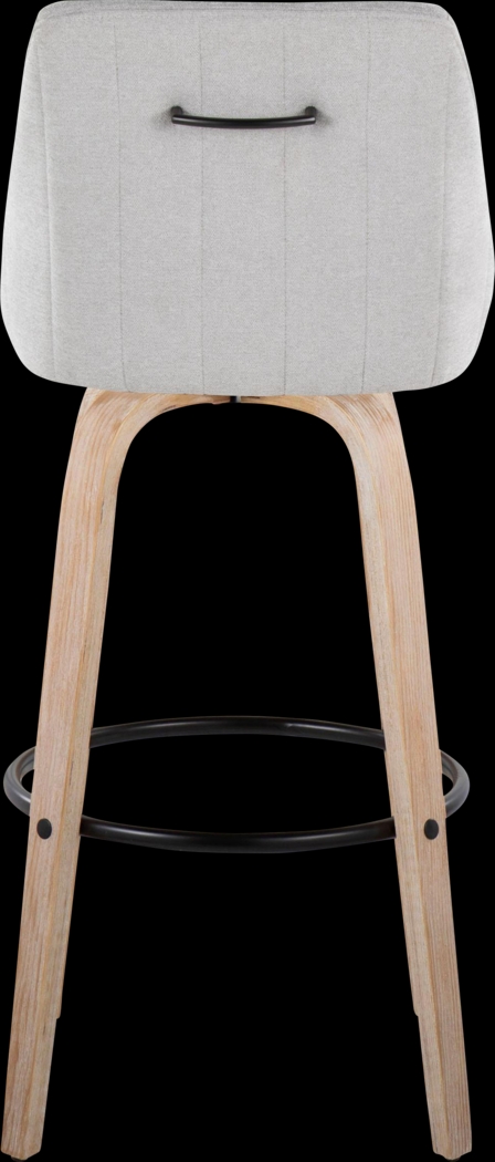 Ashlynd IV Gray Swivel Barstool, Set of 2 - Thumbnail - Image 9