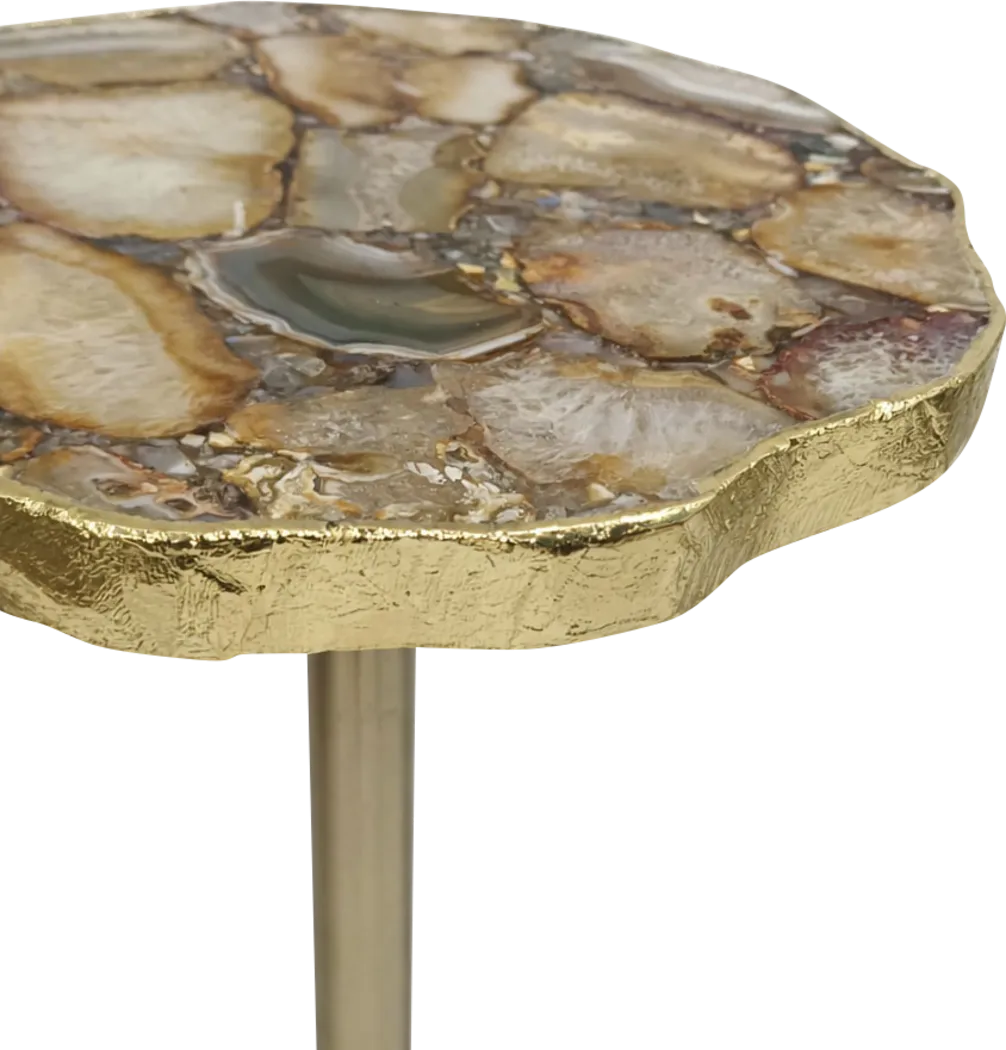 Asilbe Gold Accent Table - Thumbnail - Image 6
