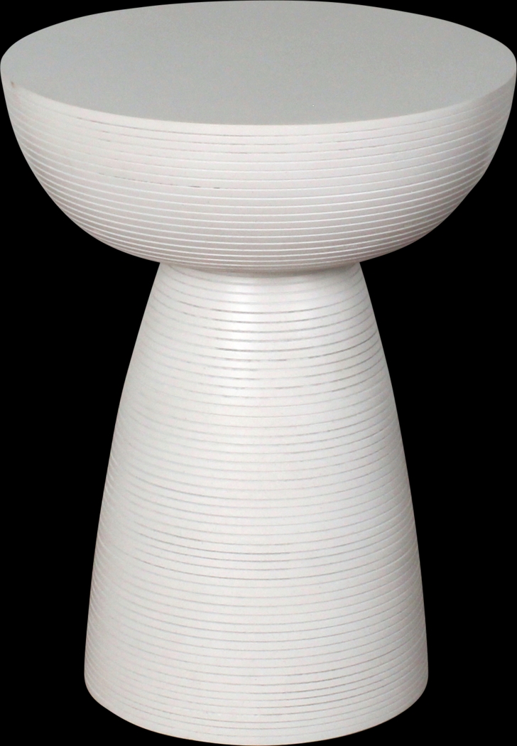 Asitri White Accent Table - Thumbnail - Image 3