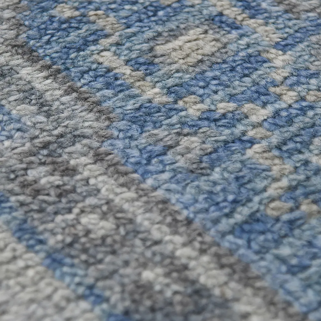 Askien Gray/Blue 10' x 14' Rug - Thumbnail - Image 3