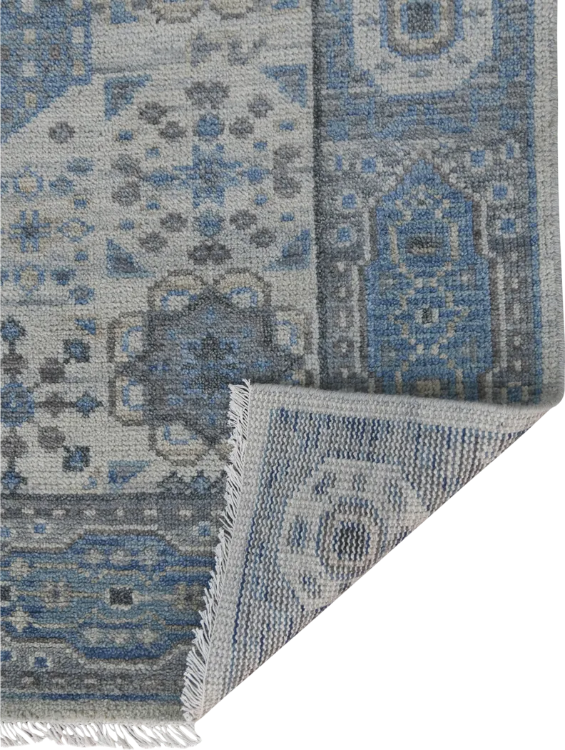 Askien Gray/Blue 9' x 12' Rug - Thumbnail - Image 4