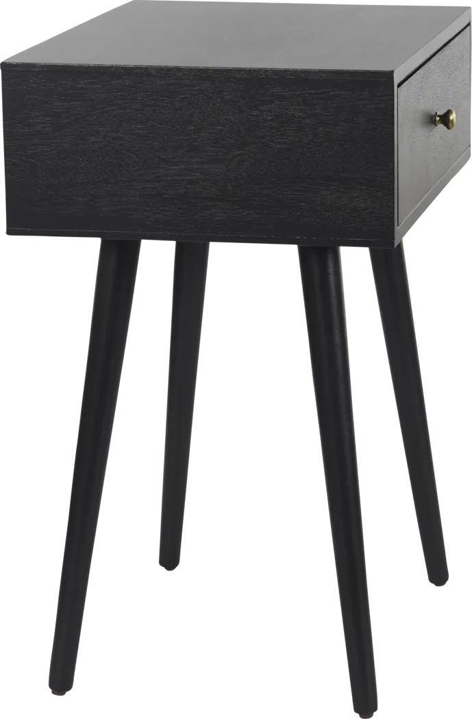 Aslam Black End Table - Thumbnail - Image 2