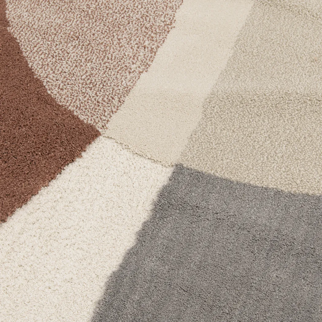 Aslan Ivory 7'10 Round Rug - Thumbnail - Image 4