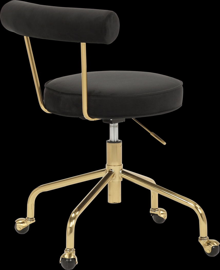 Asled Black Office Chair - Thumbnail - Image 3