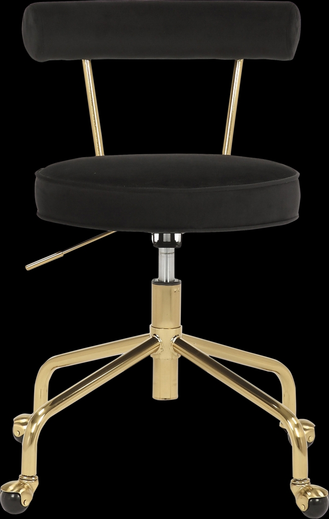 Asled Black Office Chair - Thumbnail - Image 5