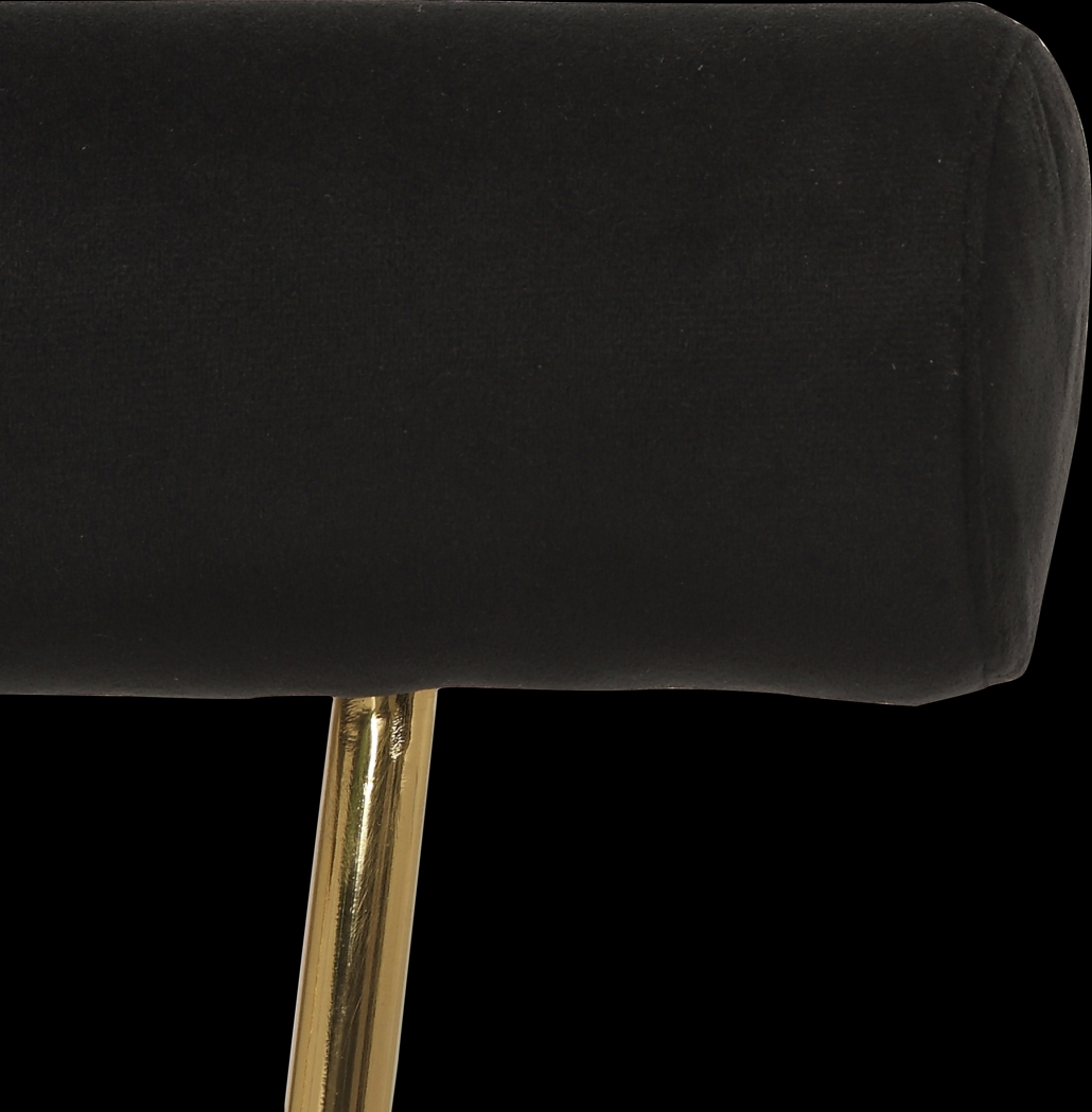 Asled Black Office Chair - Thumbnail - Image 6