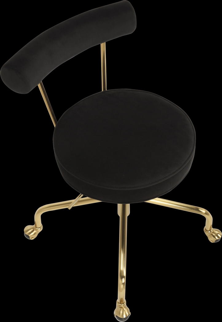 Asled Black Office Chair - Thumbnail - Image 8