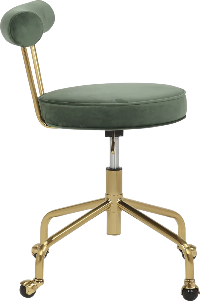 Asled Green Office Chair - Thumbnail - Image 2
