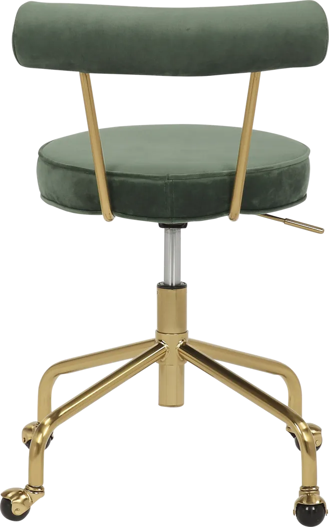 Asled Green Office Chair - Thumbnail - Image 4