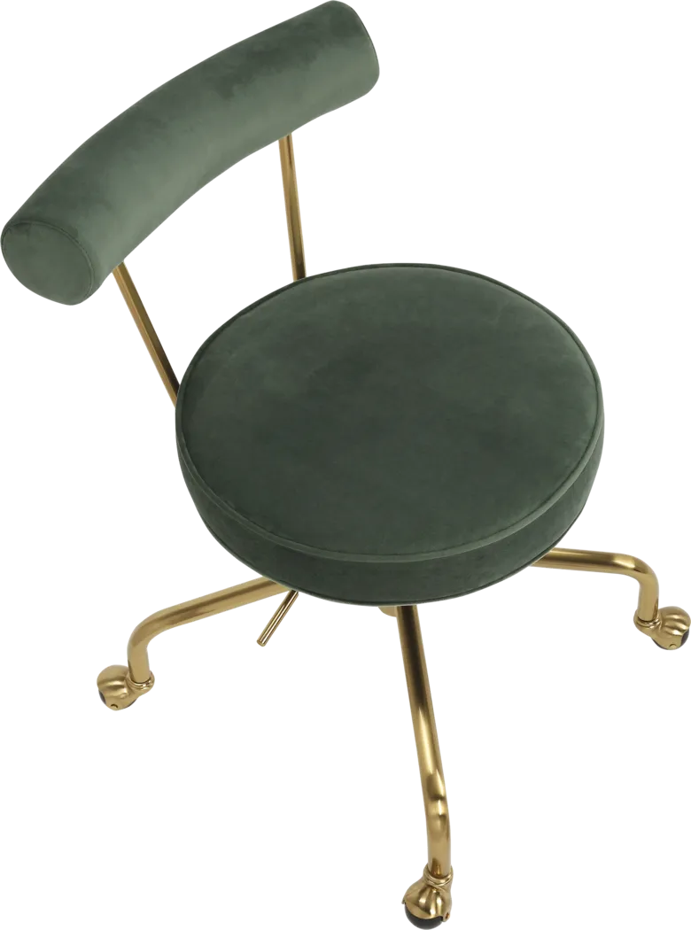 Asled Green Office Chair - Thumbnail - Image 8