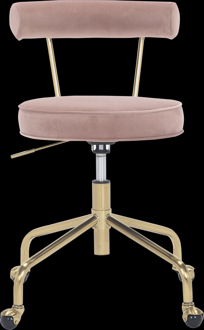 Asled Pink Office Chair - Thumbnail - Image 5