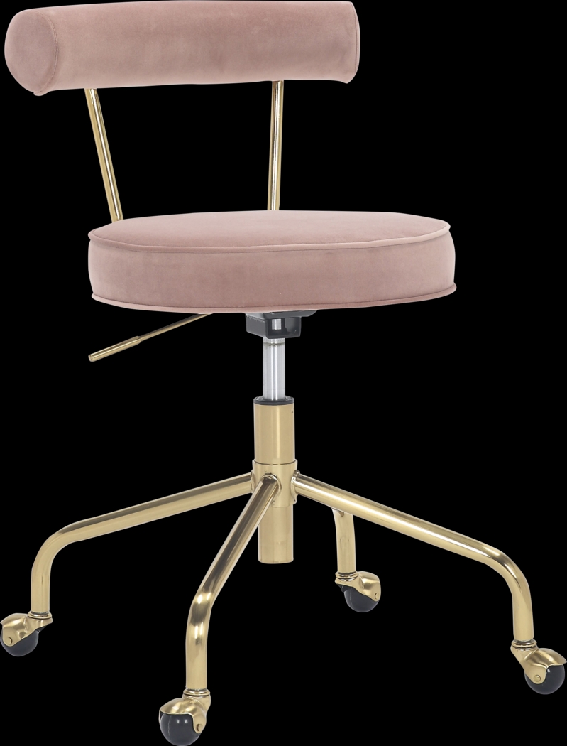 Asled Pink Office Chair - Thumbnail - Image 1